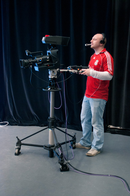 Henning on camera 3 Camera 3